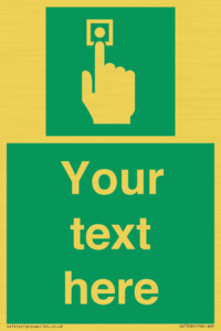 Custom Safe Condition Emergency call point